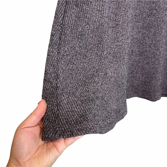 PEACH LOVE CALIFORNIA Cowl Neck Sleeveless Ribbed Knit Dress - Picture 5 of 6